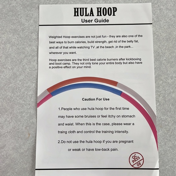 Weighted Hula Hoop - Picture 2 of 5